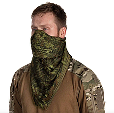 Шарф сітка маскувальний камуфляж для снайперів і стрільців Flecktarn 180*90, фото 2