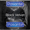 Презервативи Pasante Black Velvet чорні (по 1 шт.), фото 2