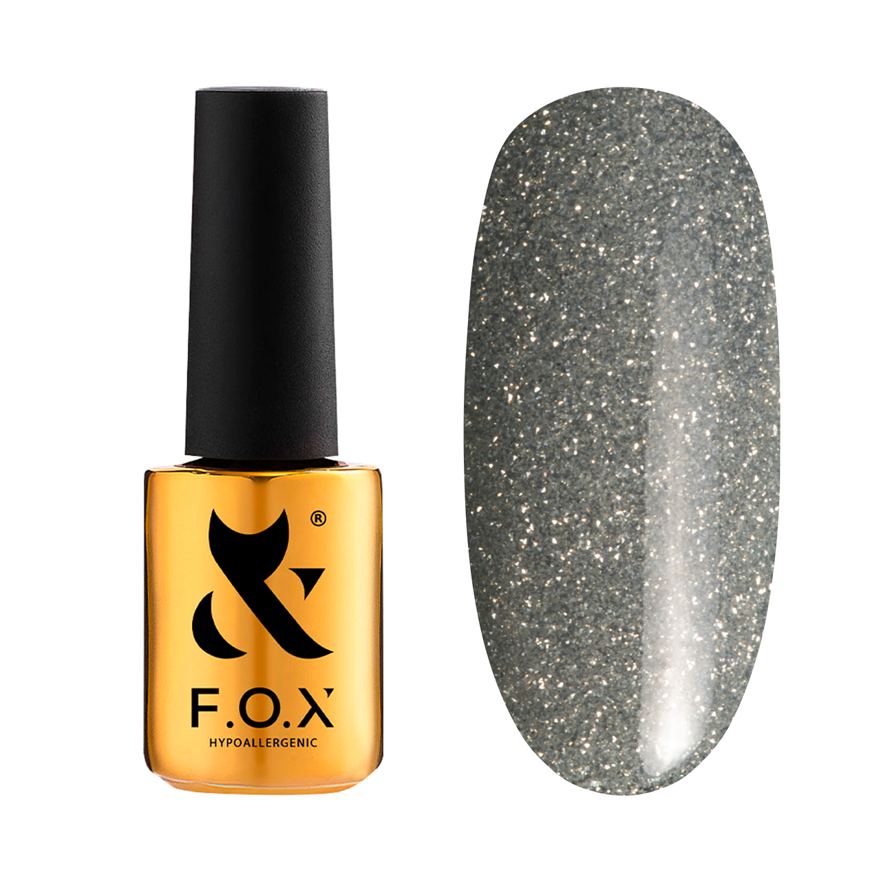 Гель-лак F.O.X Sparkle 005, 7 мл