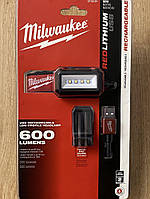 Налобный аккумуляторный фонарь, ліхтар Milwaukee 2115-21