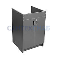 Тумба під мийку накладна (50х50 або 50х60) Антрацит