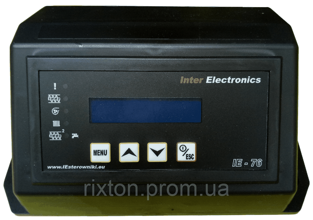 Автоматика для твердотопливных котлов Inter Electronics IE-76 v1 T2 25кВт (0.0.13) - фото 1 - id-p1316102603
