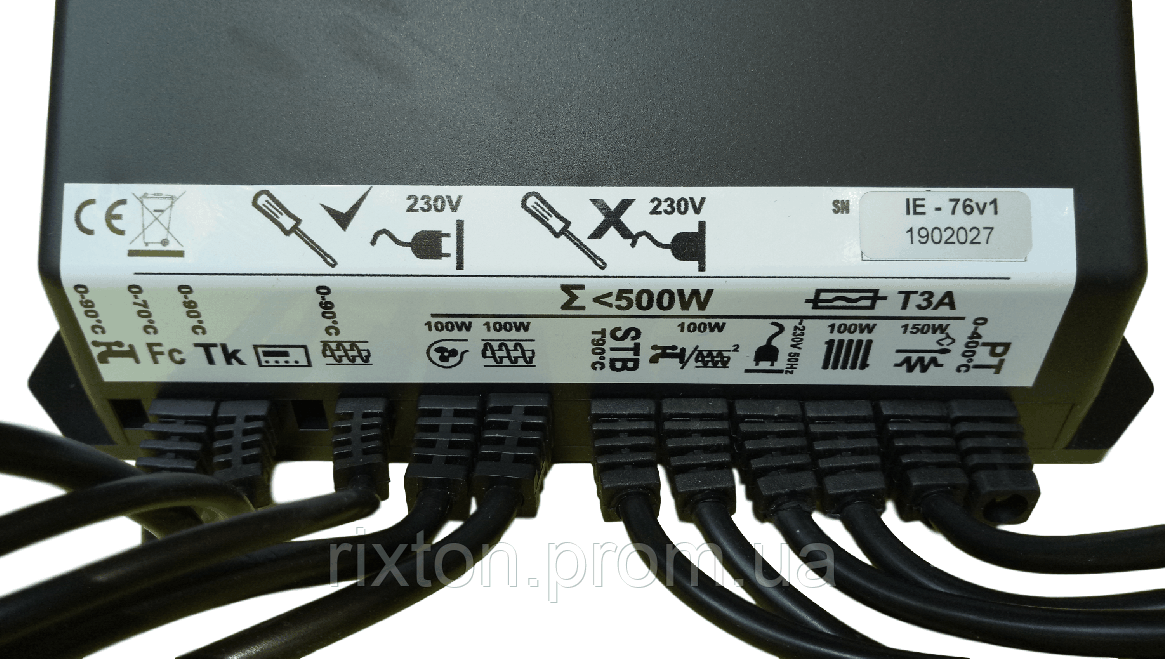 Автоматика для твердотопливных котлов Inter Electronics IE-76 v1 T2 25кВт (0.0.13) - фото 3 - id-p1316102603
