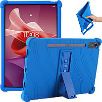 Силіконовий чохол з підставкою для Lenovo Tab P12 TB370FU / Xiaoxin Pad Pro 12.7 TB371FC Navy Blue