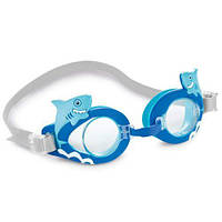 Очки для плаванья "Акула", синие Toys Shop