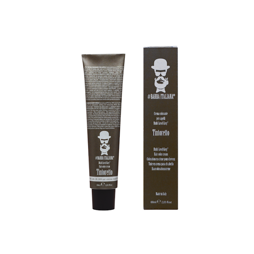 Крем-фарба Tintoretto nr.6 Multi-Level Grey Barba Italiana, 60 мл (BI067)