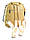 Жіночий шкіряний рюкзак 2024-9 Yellow. Купити жіночі рюкзаки гуртом і в роздріб із натуральної шкіри в Україні, фото 2