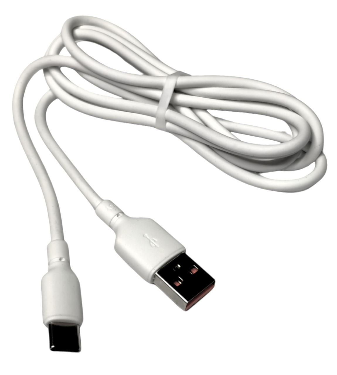 Кабель USB 2.0 AM to USB Type-C QC 3A 1.2м шнур швидкої зарядки живлення синхронізації білий