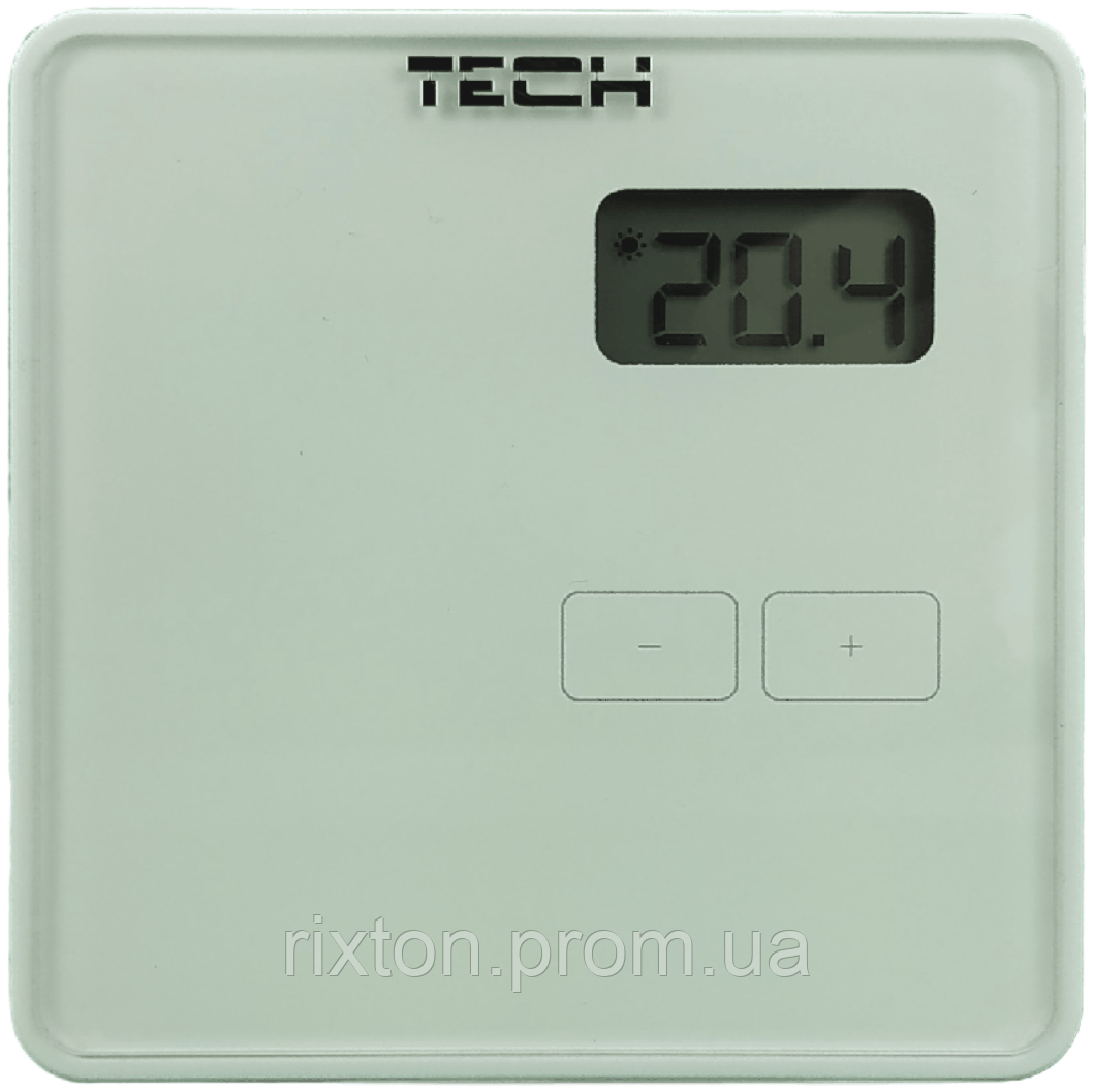 Кімнатний регулятор температури Tech ST-294-v1 (дротовий) (білий)