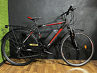 Электровелосипед Gamma 28" 36V/500W/13Ah li-ion, Задний привод (Pass система) черно-красный