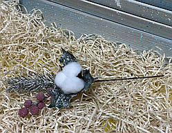 Міні Букетик Новороічний з Бавовною