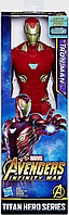 Игрушка-фигурка Hasbro Железный Человек, Марвел, 30 см - Iron Man, Marvel, Titan Hero Series *