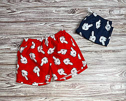 Чоловічі пляжні купальні короткі шорти у великому розмірі