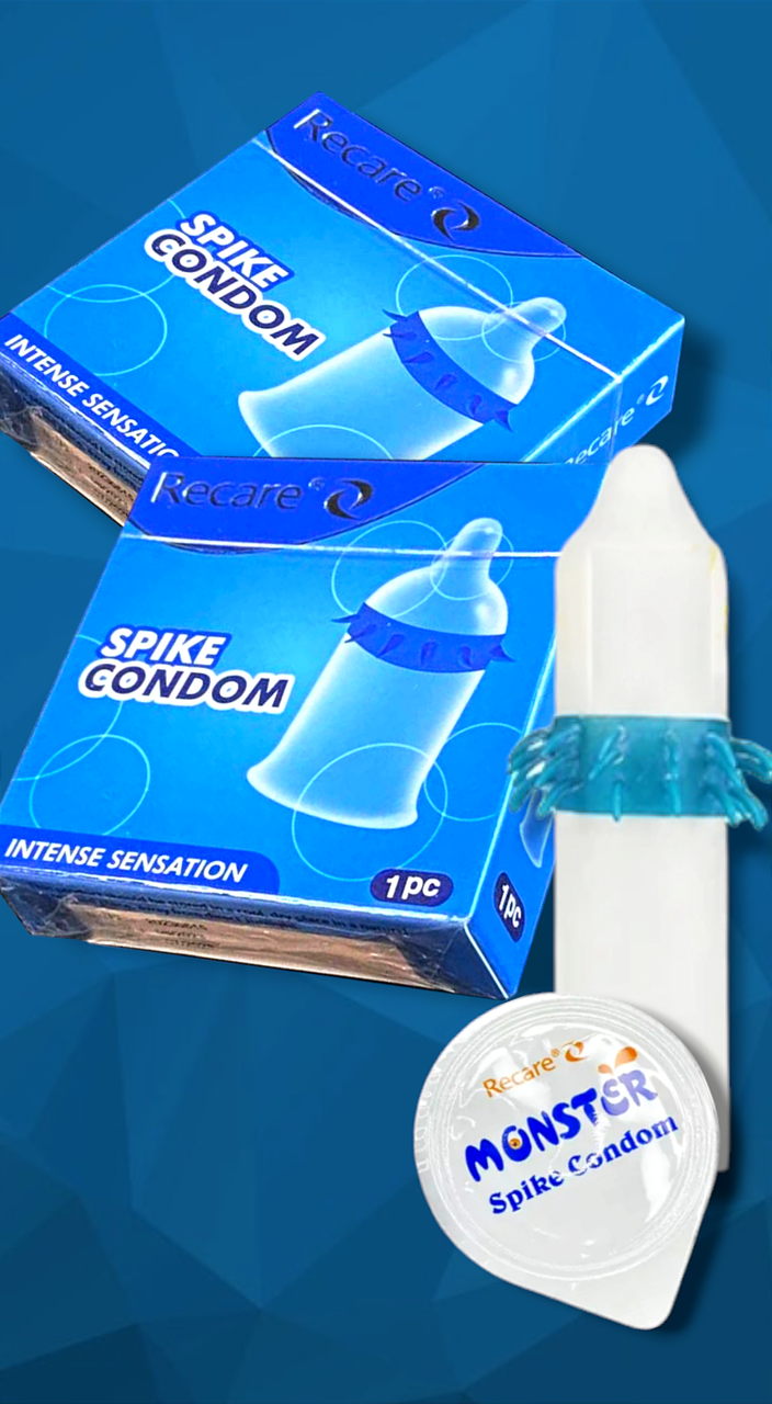 Презерватив Recare Spike Condon з вусиками (паковання 1 шт.), фото 1