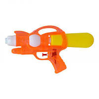 Водный пистолет прозрачный, оранжевый, 30 см Toys Shop