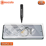 Защитное стекло Mocolo OnePlus 12 Nano Optics UV Liquid Tempered Glass 3D (Clear), фото 3