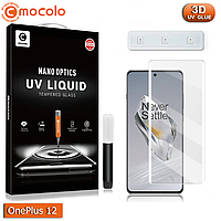 Защитное стекло Mocolo OnePlus 12 Nano Optics UV Liquid Tempered Glass 3D (Clear)