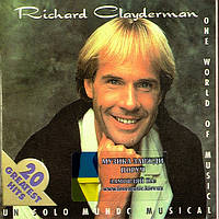 Музичний сд диск RICHARD CLAYDERMAN 20 Greatest Hits One world of music (1994) (audio cd)