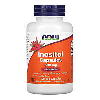 Витамин B8 инозитол NOW Inositol 500 mg (100 вега-капс)