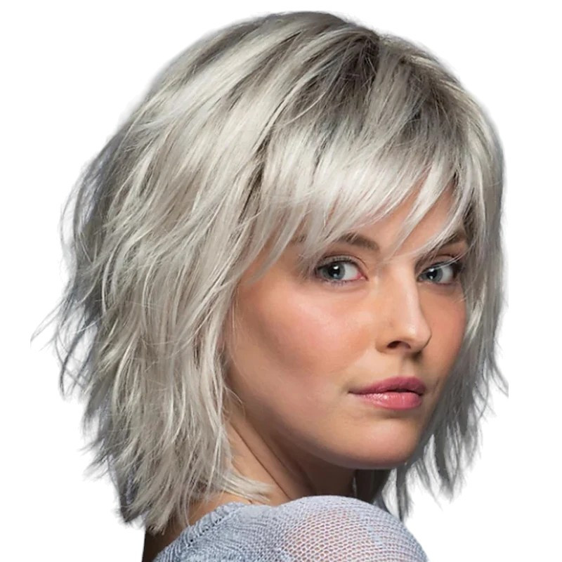 Перука коротка блонд омбре, VC 689А 2/33/613