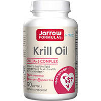 Жирные кислоты Jarrow Formulas Krill Oil, 120 капсул CN14295 VB