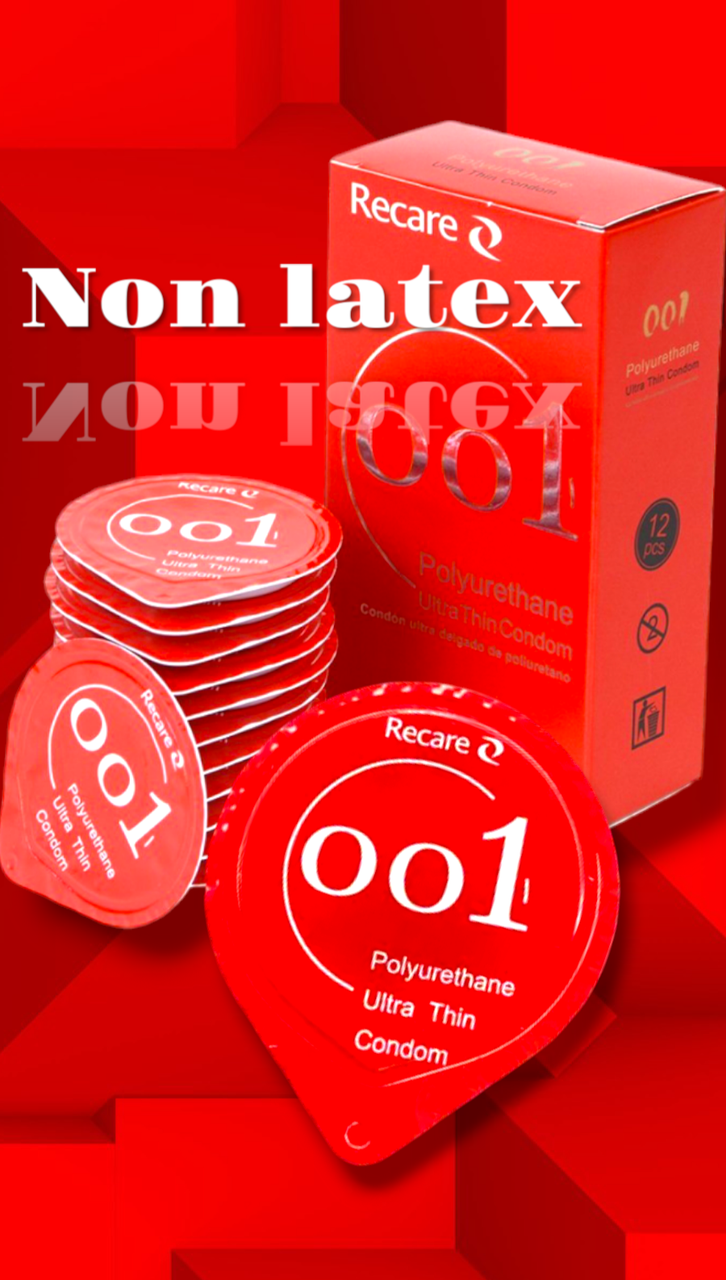 Презервативи OLO поліуретанові 001 найтонші в світі за 1шт гладкі