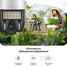 Вулична ip камера відеоспостереження IP WiFi Q18 v380 3 Мп поворотна з віддаленим доступом з передачею на телефон, фото 4