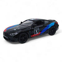 Машинка Kinsmart "BMW M8 Competition Coupe 5", черная Toys Shop