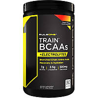 Аминокислота BCAA Rule 1 Train BCAAs + Electrolytes, 450 грамм Персик-манго CN14232-6 VB