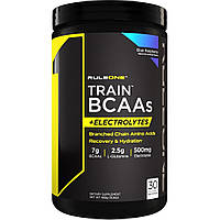 Аминокислота BCAA Rule 1 Train BCAAs + Electrolytes, 450 грамм Ежевика CN14232-4 VB