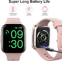 Водонепроницаемые умные часы для женщин Jugeman Smart Watch Q23 Стильные смарт-часы с 25 спортивными режимами