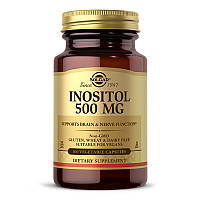 Вітамін В8 інозитол Solgar Inositol 500 mg (100 вега-капс)