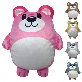 Подушка-іграшка Ведмежа з місцем для сублімації в формі кола