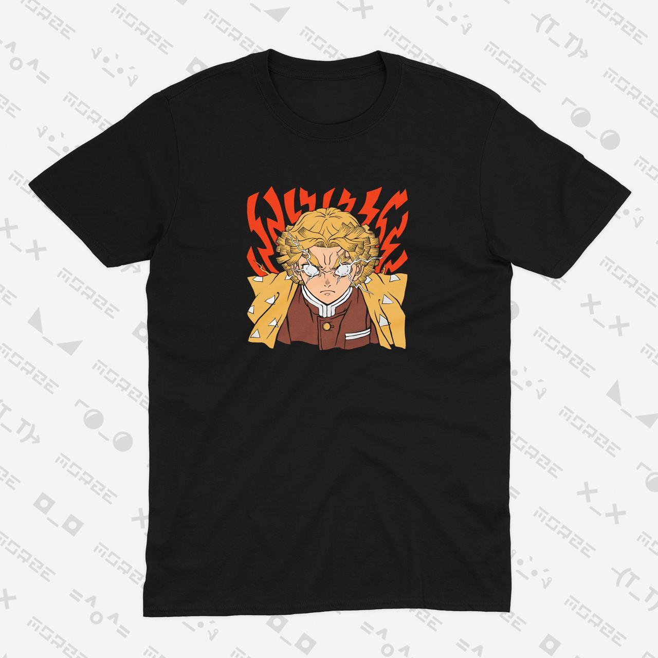 Футболка чорна Morze DEMON SLAYER V28