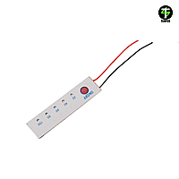 Светодиодный индикатор 4S Li-ion (16.8V) c кнопкой (5 делений)