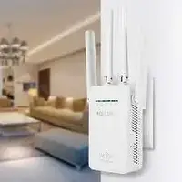 Усилитель Wi-Fi покрытия с поддержкой двух сетей 300 Мбит/с,Повторитель вай фай сигнала для дома и офиса