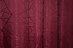 Комплект (2шт. 1х2,7м.) готових жакардових штор, колекція "Савана". Колір бордовий. Код 612ш 31-159, фото 9