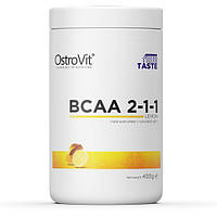 Аминокислота BCAA OstroVit BCAA 2-1-1, 400 грамм Лимон CN1945-3 VB