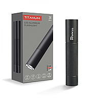 Универсальный светодиодный фонарь TITANUM TLF-T14B Li-ion 18650 1200mAh 300Lm 5000K Black