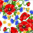 СерветкаЛюксі 33*33 3с. Волошки з маками