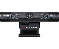 AVerMedia Веб-камера DUALCAM PW313D Full HD Black