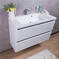 Комплект меблів для ванної кімнати Fancy Marble (Буль-Буль) Cyprus 850 білий
