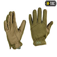 M-Tac рукавички Scout Tactical Mk.2 Olive, військово-тактичні рукавички, штурмові рукавички, повнопалі рукавички