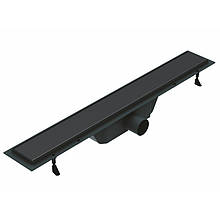 Лінійний трап Volle 700 система сухий затвор з суцільною решіткою, de la noche 9000.201704