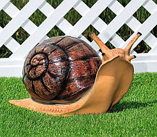 Садова фігура Равлик (25х20х39 см), садові фігури з полістоуну, садово-паркові  фігури