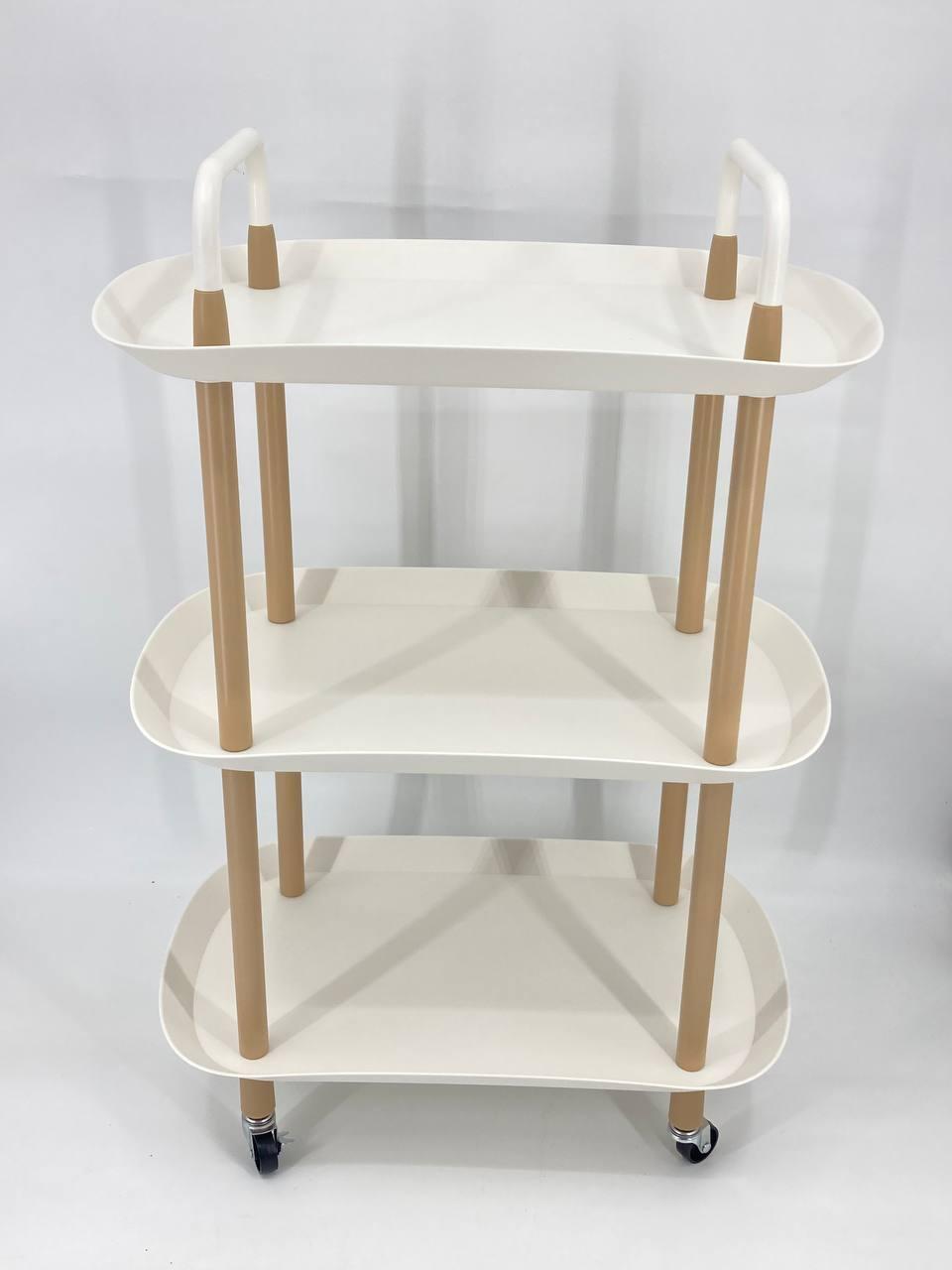 Косметологічний візок (візок, стіл, етажерка, полиця) C-003, Т08006