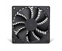 SilverStone Корпусний вентилятор Air Penetrator AP120I-PRO 120мм, 2000rpm, 4pinPWM, 38.9dBa, чорний