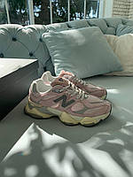 Нежно-розовые женские кроссовки Нью Беленс 9060. Красивые кроссы для девушек New Balance 9060.