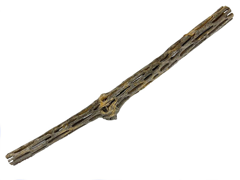 Акваріумна декорація у формі трубки з кактуса AQUAXER, Cholla 30 см, 2-2.5 см.