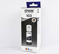 Оригинальные чернила Epson EcoTank L1110 / L3100 / L3200 / L3250 / 103 Black, 65 ml C13T00S14A